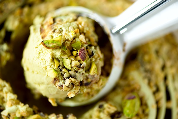 Pistacchio Bronte gelato Gelato al pistacchio di Bronte.
